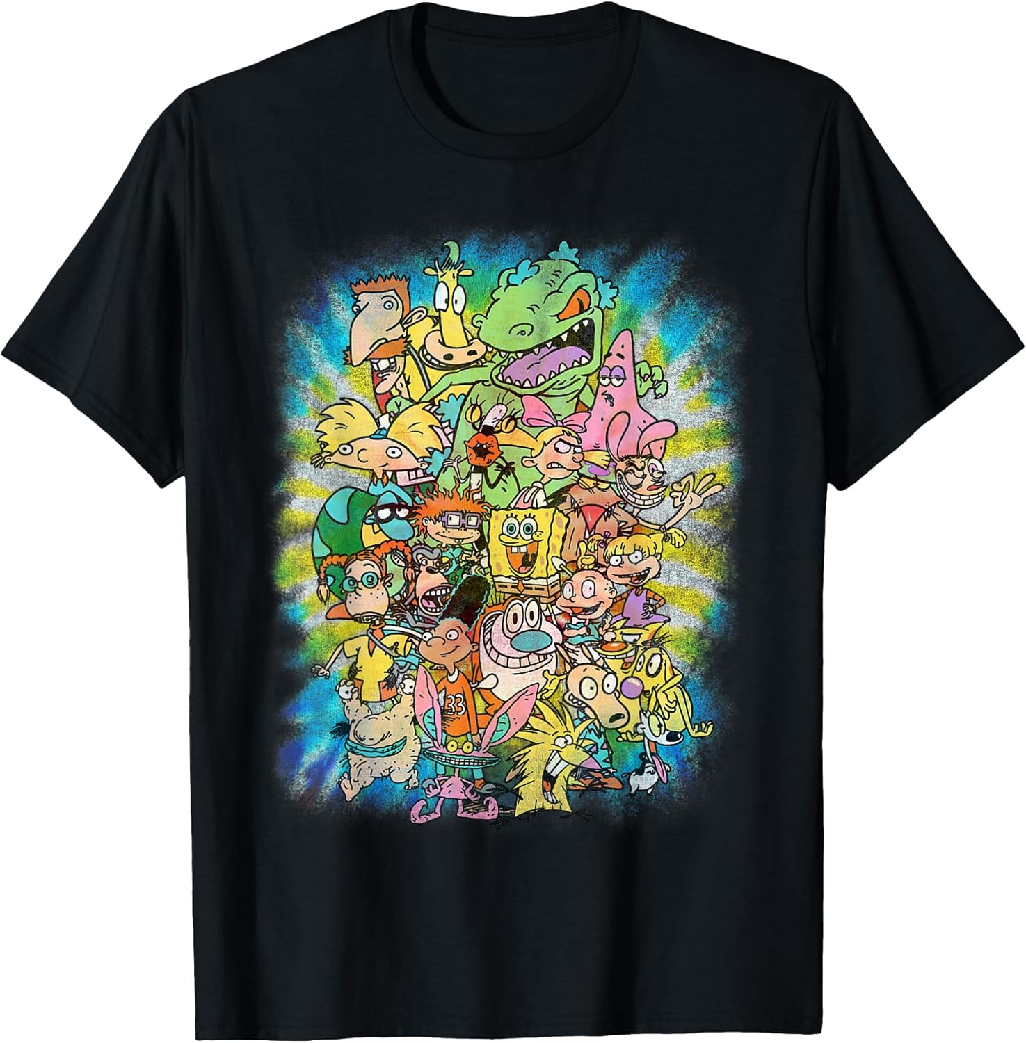 Ultimate Nick 90s Character Tie Dye Style Tee T-Shirt Unisex T-shirt, Sweatshirt, Hoodie, Long Sleeve Tee