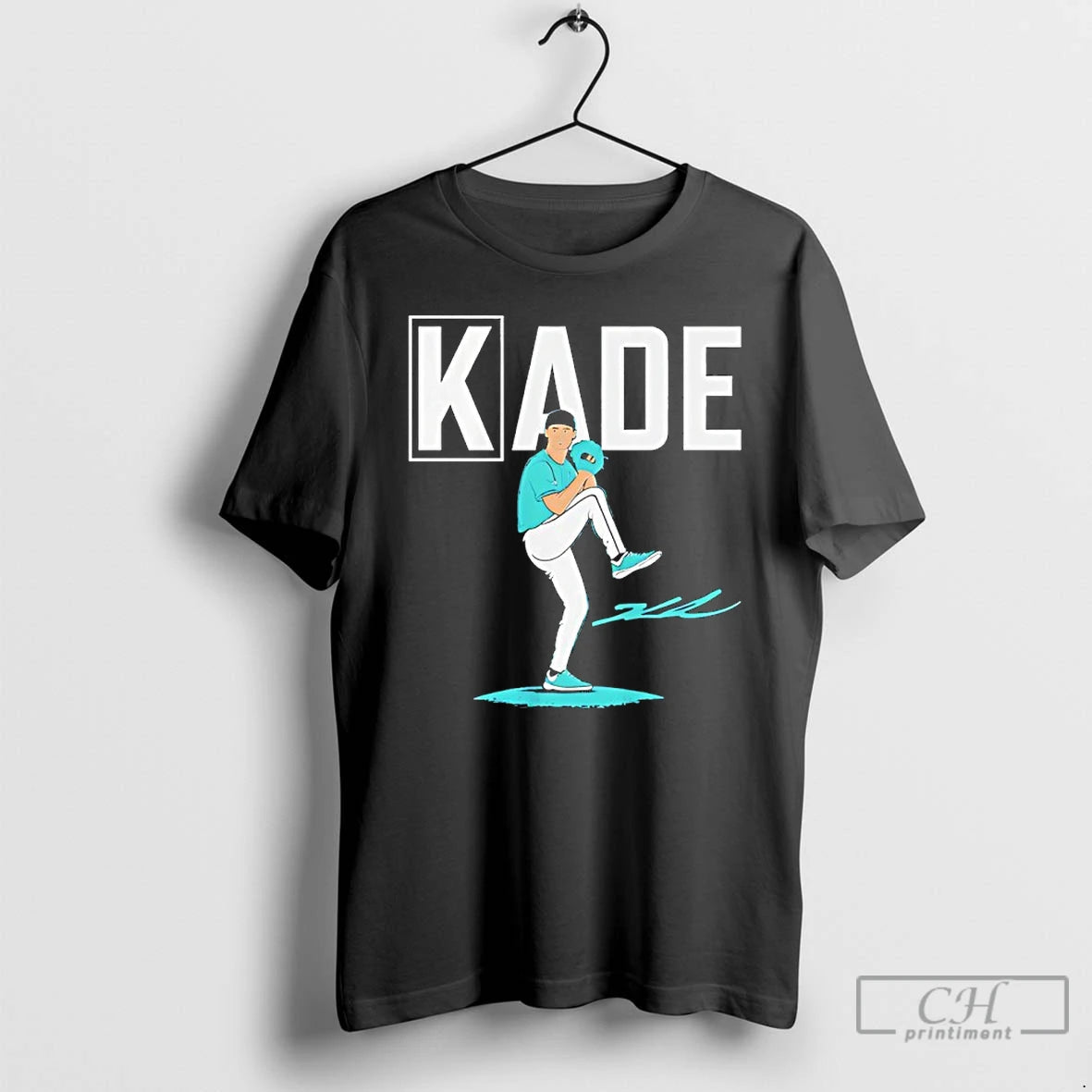 Classic Kade Anderson K Sign Seattle Mariners Baseball Signature Unisex T-shirt, Sweatshirt, Hoodie, Long Sleeve Tee