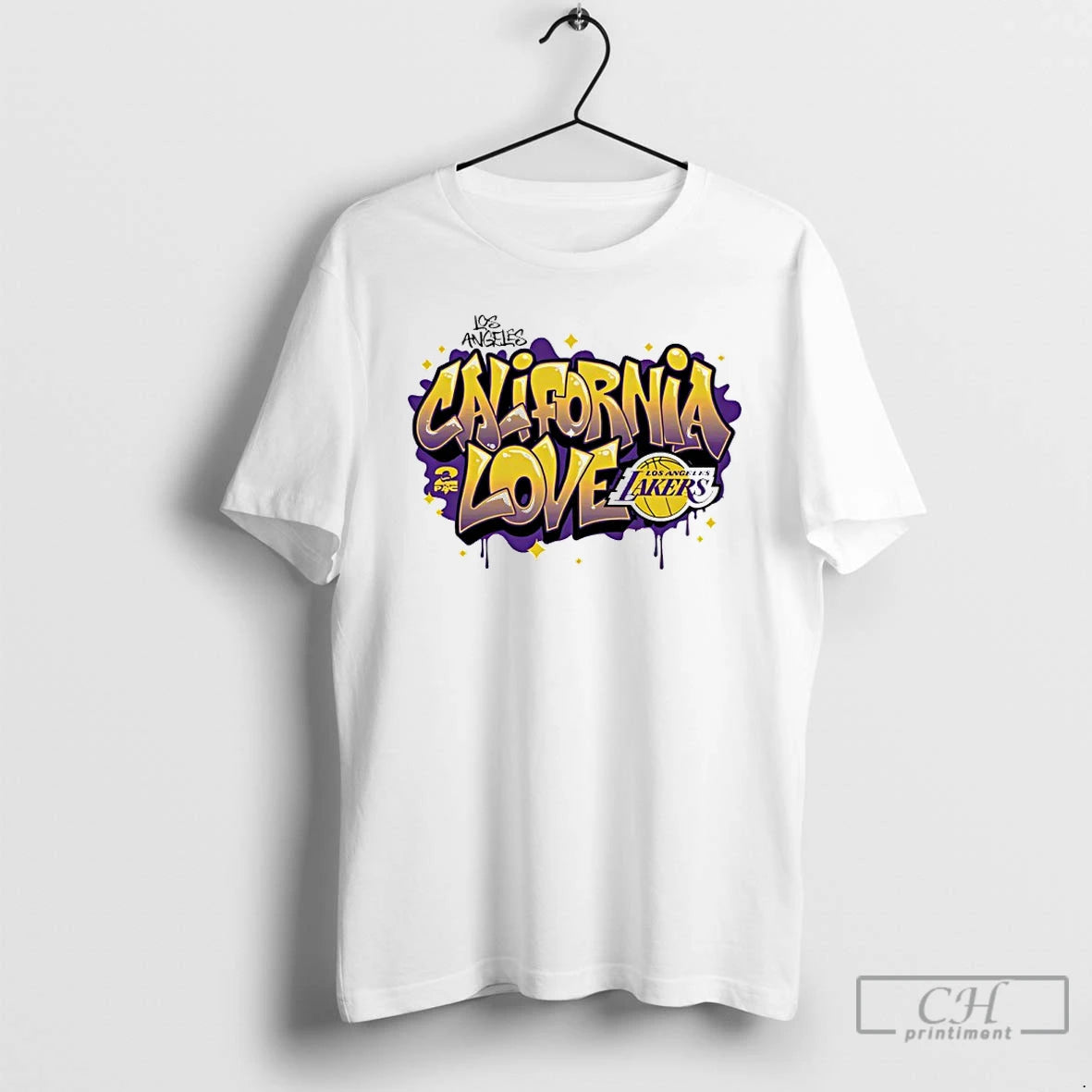 Classic Los Angeles Lakers California Love Logo Unisex T-shirt, Sweatshirt, Hoodie, Long Sleeve Tee