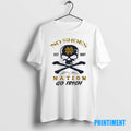 Official No Shoes Notre Dame Fighting Irish Est 1887 Signature Nation Go Irish Tee Sweater
