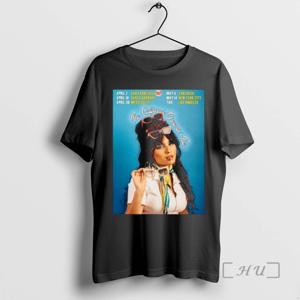 Officials Niina Soleil The California Dreamin Tour 2026 Unisex T-shirt, Sweatshirt, Hoodie, Long Sleeve Tee