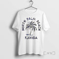 Officials North Palm Beach Florida Palm Tree Vintage Coastal Unisex T-shirt, Sweatshirt, Hoodie, Long Sleeve Tee
