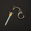 Genshin Impact Weapon 'Sacrificial Greatsword' Keyring Metal Keychain