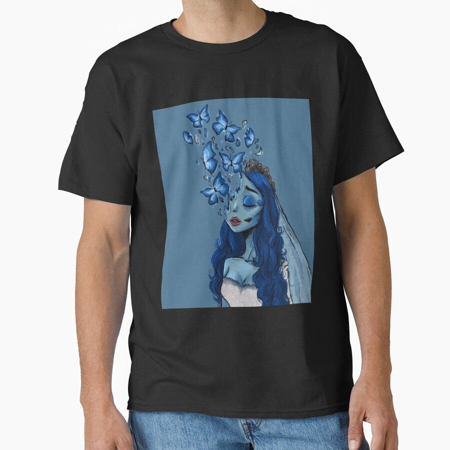 Blue Butterfly Premium by ItsartDesiign Unisex T-shirt, Sweatshirt, Hoodie, Long Sleeve Tee