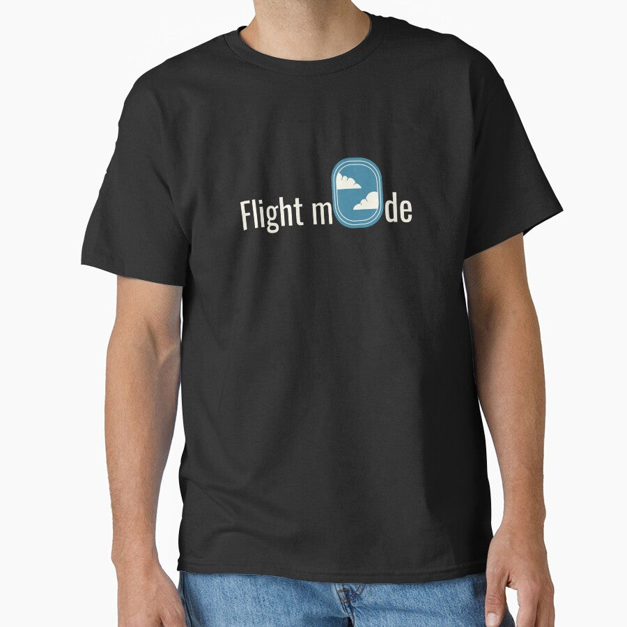 Flight mode - Funny introvert quote by UnionLable Unisex T-shirt, Sweatshirt, Hoodie, Long Sleeve Tee