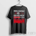 Classic Normal Heartbeat Heartbeat When My Georgia Bulldogs Are Playing T Shirts Unisex T-shirt, Sweatshirt, Hoodie, Long Sleeve Tee