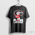 Classic Georgia Bulldogs Floss Like A Boss T Shirts Unisex T-shirt, Sweatshirt, Hoodie, Long Sleeve Tee